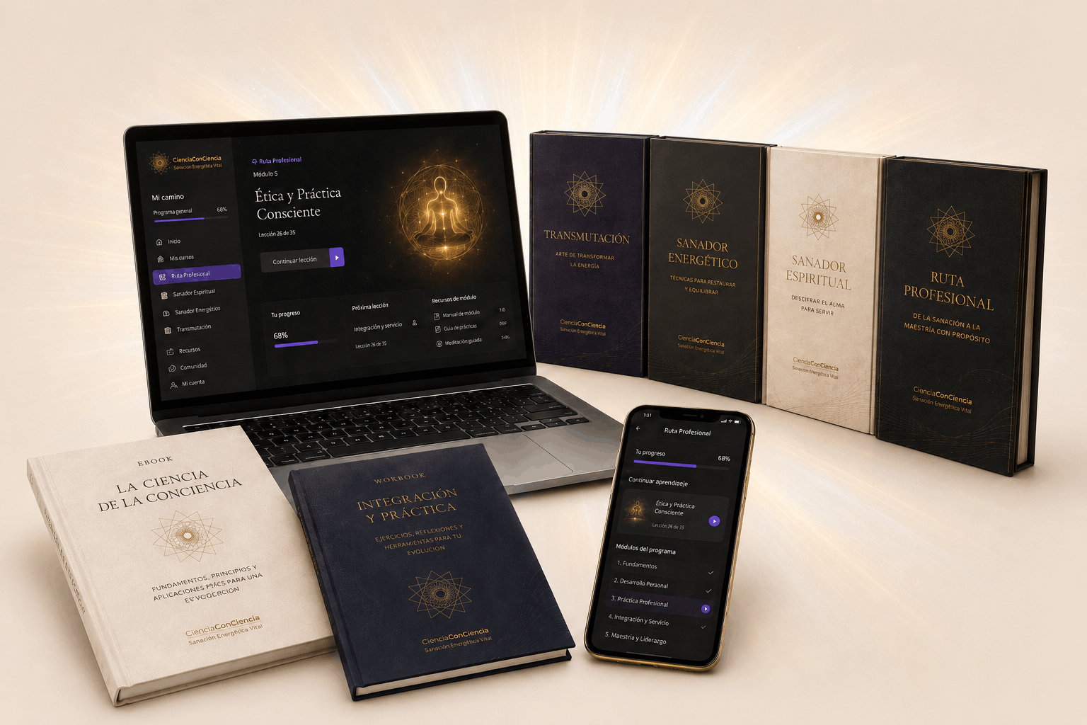 Mockup del programa SEVITAL Energy Master