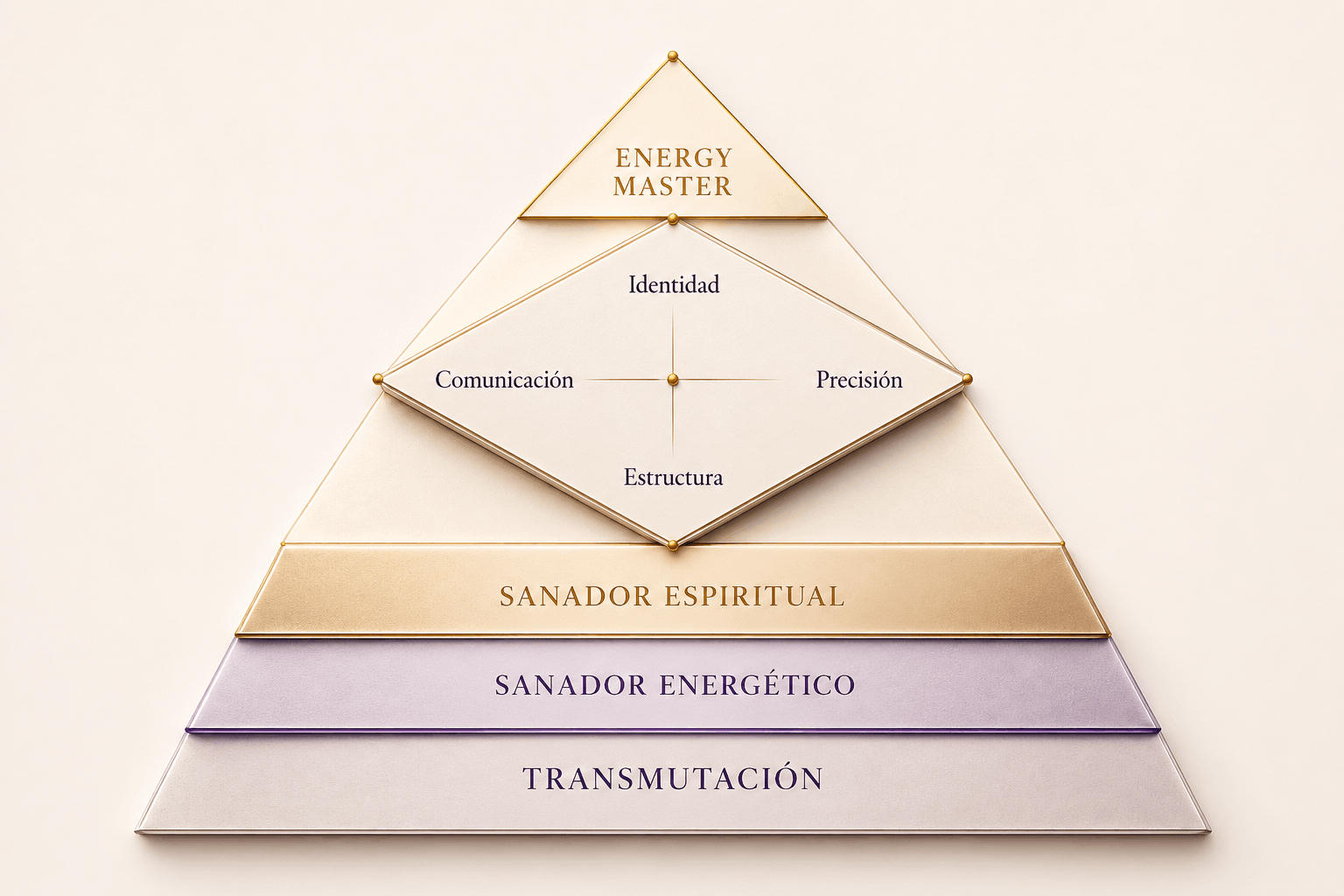Pirámide del programa SEVITAL Energy Master